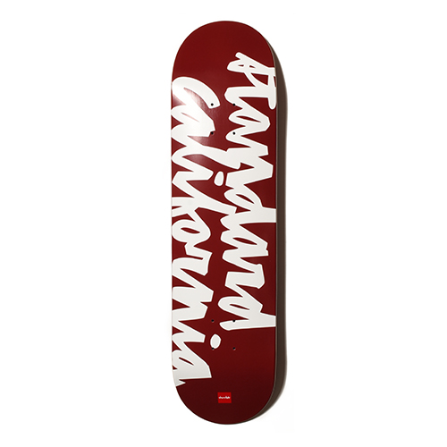 Chocolate Skateboards × SD Chunk Logo Skate Deck-STANDARD CALIFORNIA