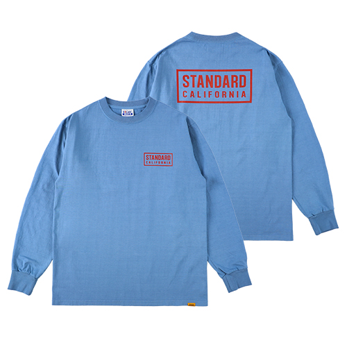 SD Heavyweight Box Logo Long Sleeve T : STANDARD CALIFORNIA