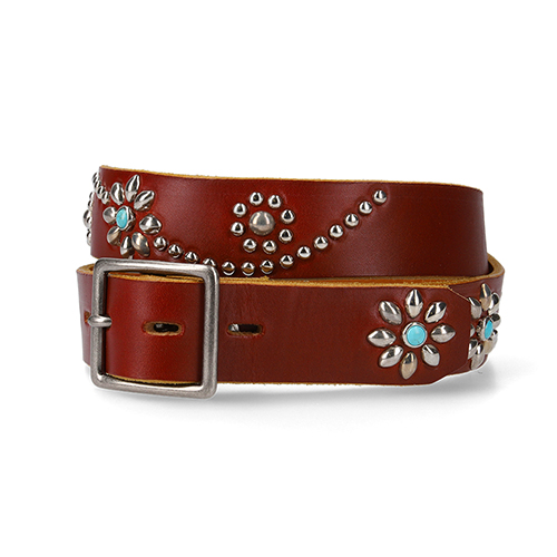 HTC Belt #25 1.25 Turquoise with End : STANDARD CALIFORNIA 