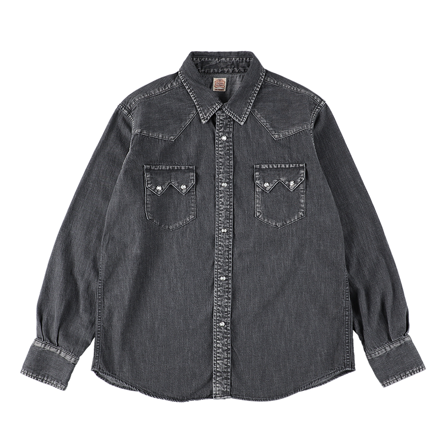 SD Denim Western Shirt Vintage Wash : STANDARD CALIFORNIA