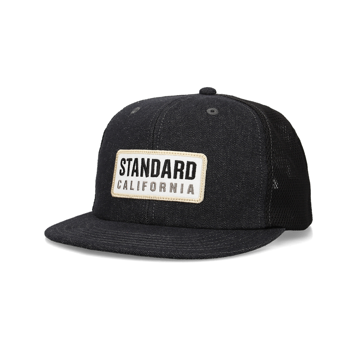 SD Box Logo Patch Denim Mesh Cap : STANDARD CALIFORNIA OFFICIAL