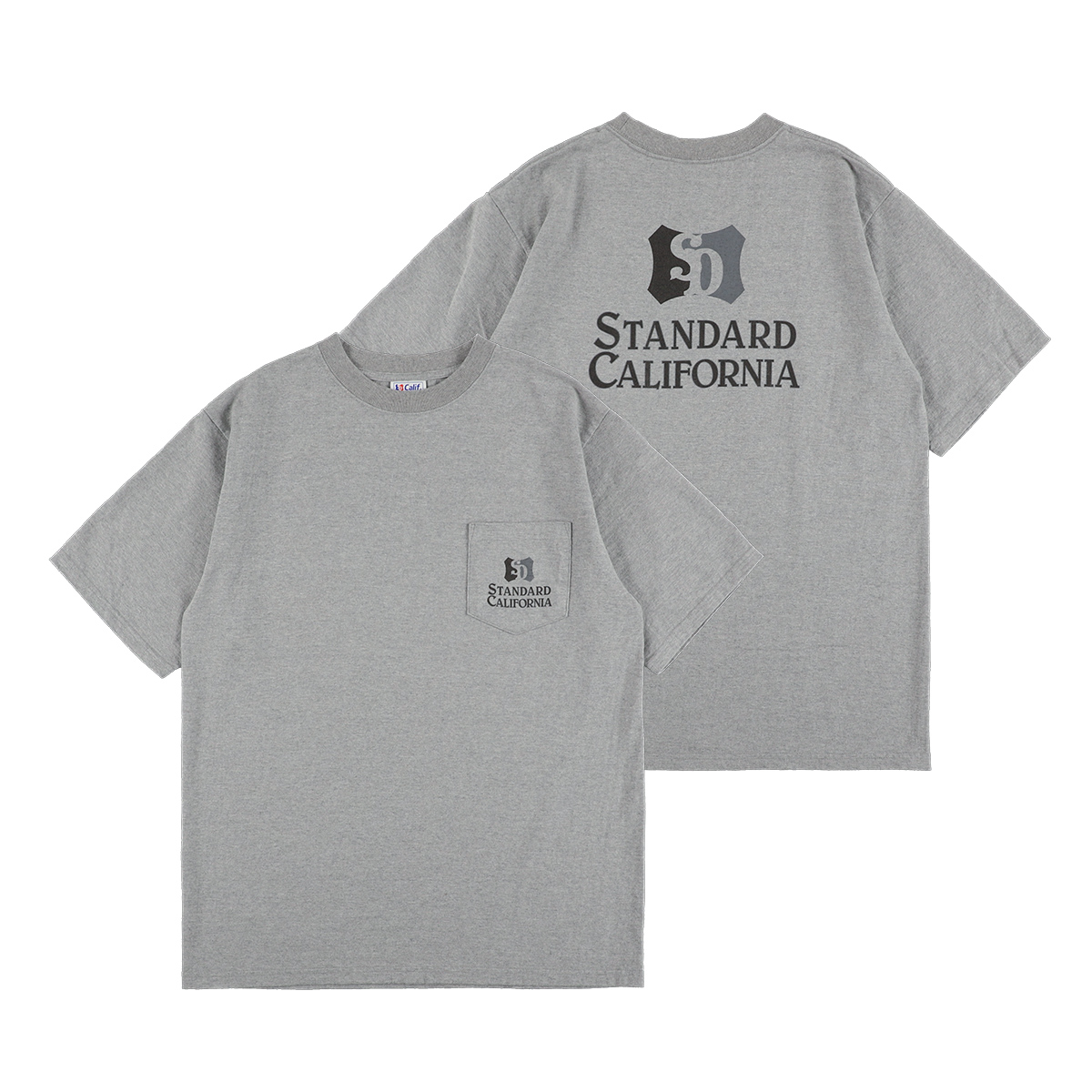 SD Heavyweight Shield Logo Pocket T : STANDARD CALIFORNIA OFFICIAL