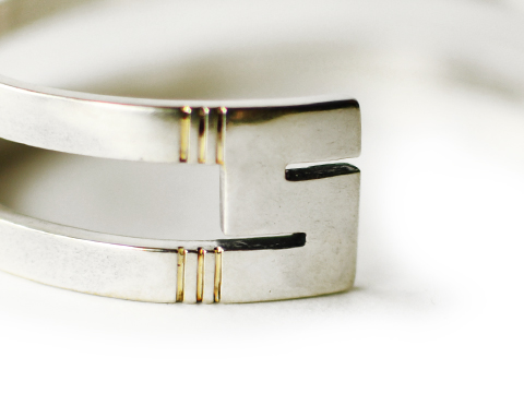 SD Two Lines Bangle : STANDARD CALIFORNIA OFFICIAL ONLINE STORE