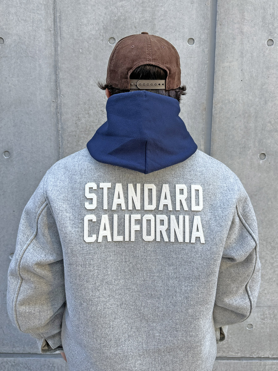 スタンダードカリフォルニア Varsity Jacket Navy 公式通販サイトです