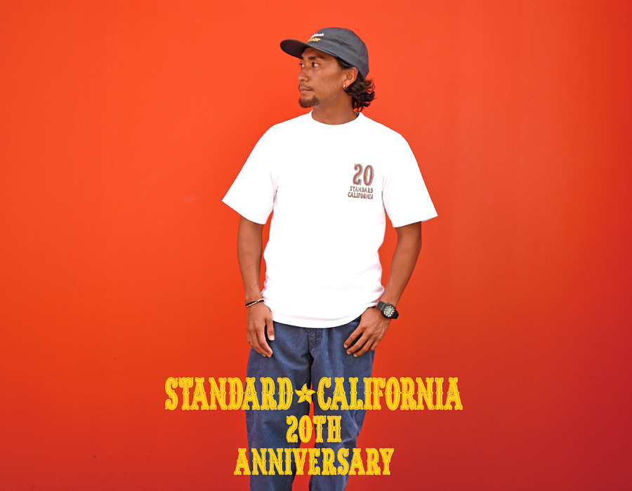 Standard California 20周年 Logo Tee-