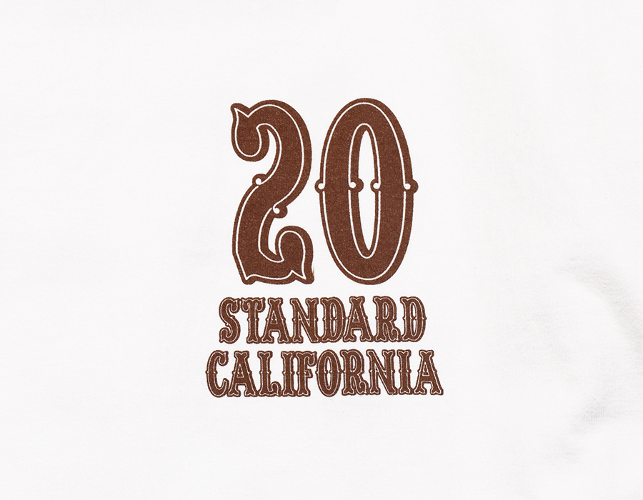 Standard California 20th Anniversary Logo T. ｜ STANDARD ...