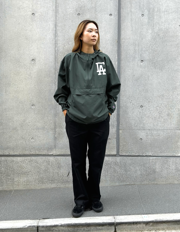 スタンダードカリフォルニア CALIFOLKS Packable Anorakチャレンジャー