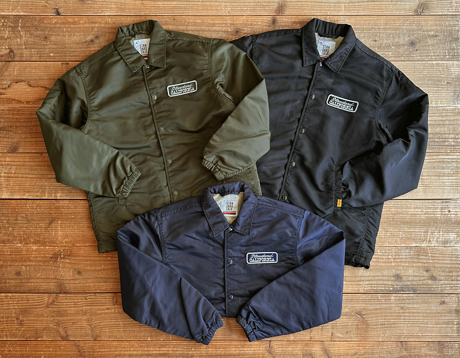 Standard California Logo Patch Coach Jacket delivery!! ｜ STANDARD ...