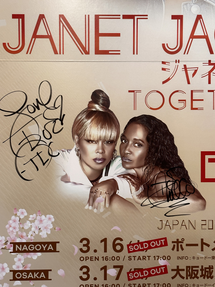 JANET JACKSON Together Again JAPAN 2024 -special guest TLC 